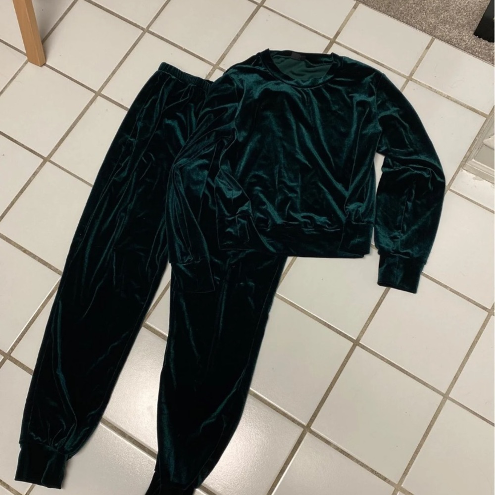 Modcloth Velour Sweatsuit